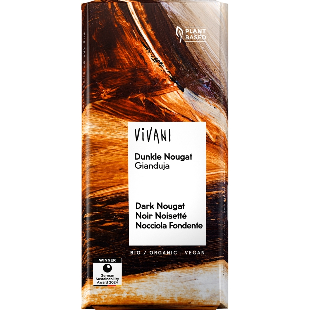 Chocolate Negro Praline Avellana 100 Gr. (Vivani) 