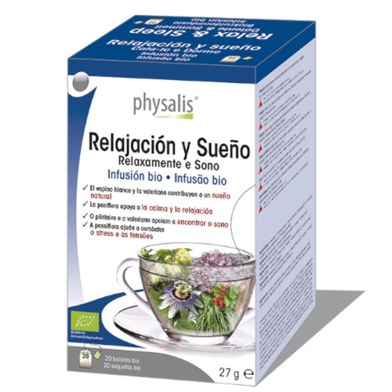 Relajación y Sueño Infusion Bio 20 filtros (Physalis) 