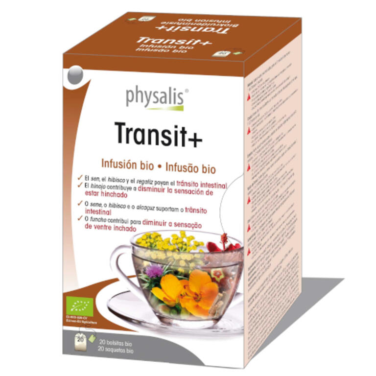Transit+  Infusion Bio 20 filtros (Physalis)  