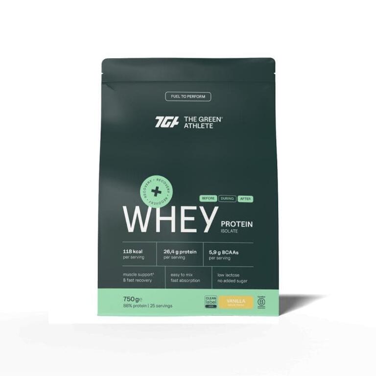 Whey Protein Isolate Vainilla 750Gr (The Green Athlete)