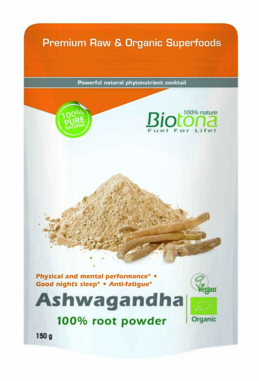 Ashwagandha Raw Powder Bio 150 Gr. (Biotona)