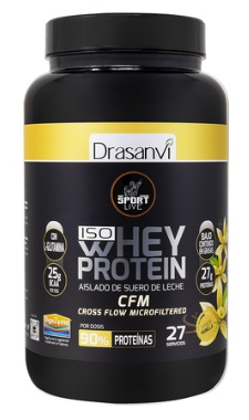 Proteina Whey Aislado Vainilla 800 Grs. Sport Live (Drasanvi)