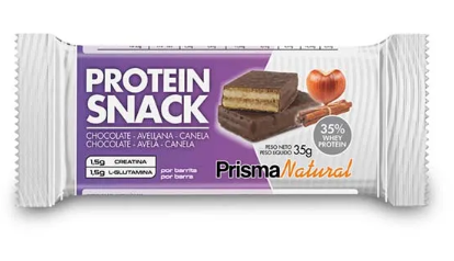 Barrita Proteica Chocolate Avellana 35 Grs. (Prisma Natural)