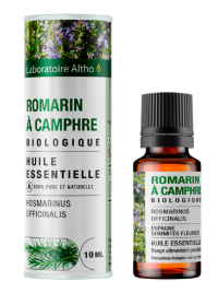 Aceite Esencial Romero Alcanfor Bio 10 ml. (Altho)