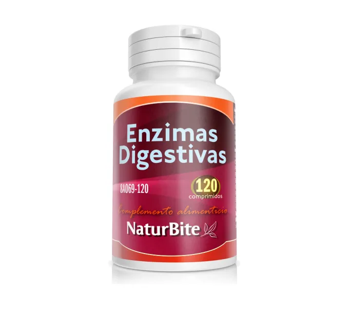 Enzimas Digestivas 120 Comp. (Naturbite)