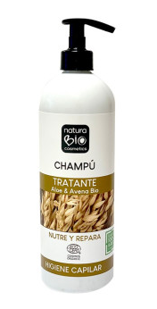 Champu Tratante Aloe Avena 740 ml. (Natura Bio) 
