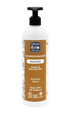 Acondicionador Tratante Avena Aloe 500 ml. (Natura Bio)