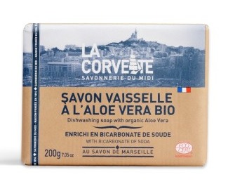 Jabon Solido Lavaplatos Bicarbonato (La Corvette) 
