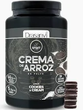 Crema de Arroz Sabor Cookies Cream 1 kg. (Drasanvi)