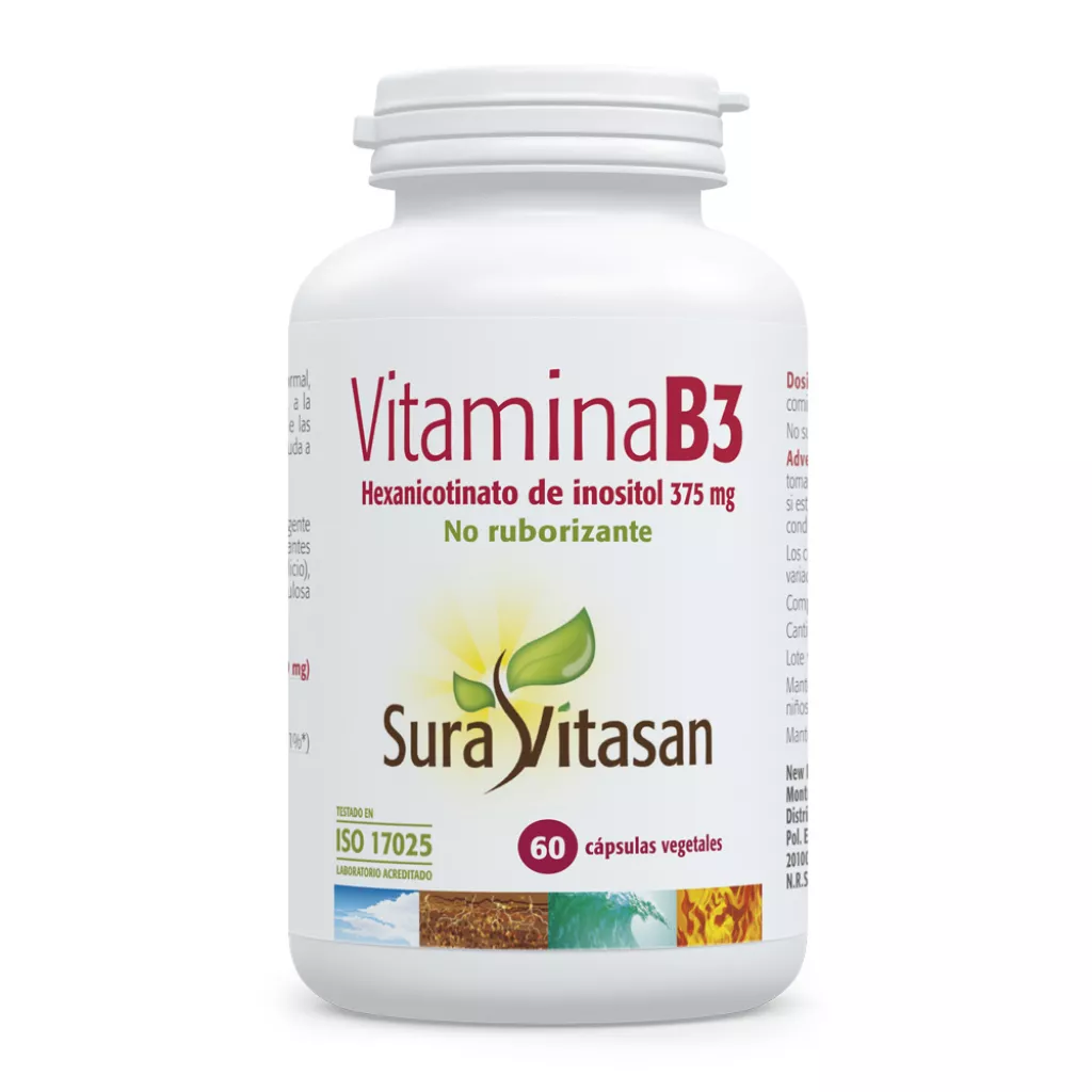 Vitamina  B3 60 Caps. (Suravitasan)