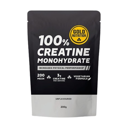Creatina Monohidrato Neutra 200 Grs. (Gold Nutrition)