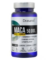 Maca Negra + Amarilla 60 Comp. (Drasanvi)