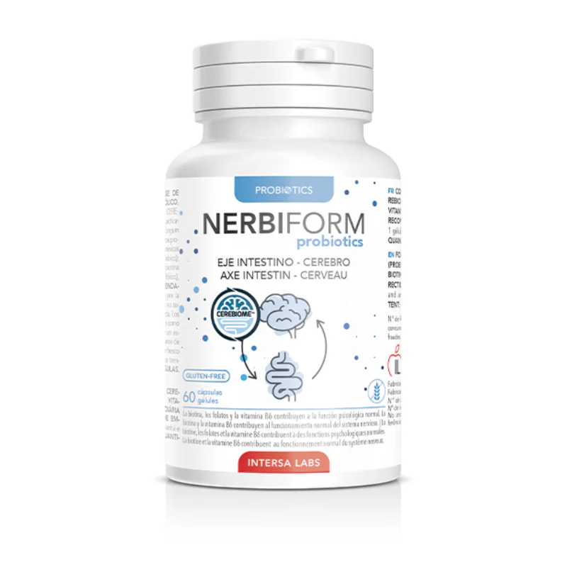 Nerbiform Probiotics 60 Caps. (Intersa Labs.)