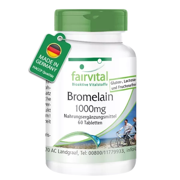 Bromelina 1000 mg. 60 Tab. (Fairvital)