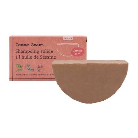 Champu Solido con Aceite de Sesamo (Cabello Graso) (Comme Avant)