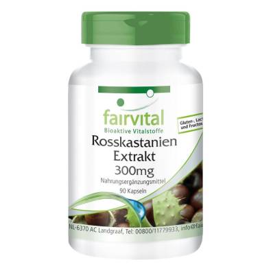 Extracto Castaño de Indias 300 mg. 90 Caps. (Fairvital)