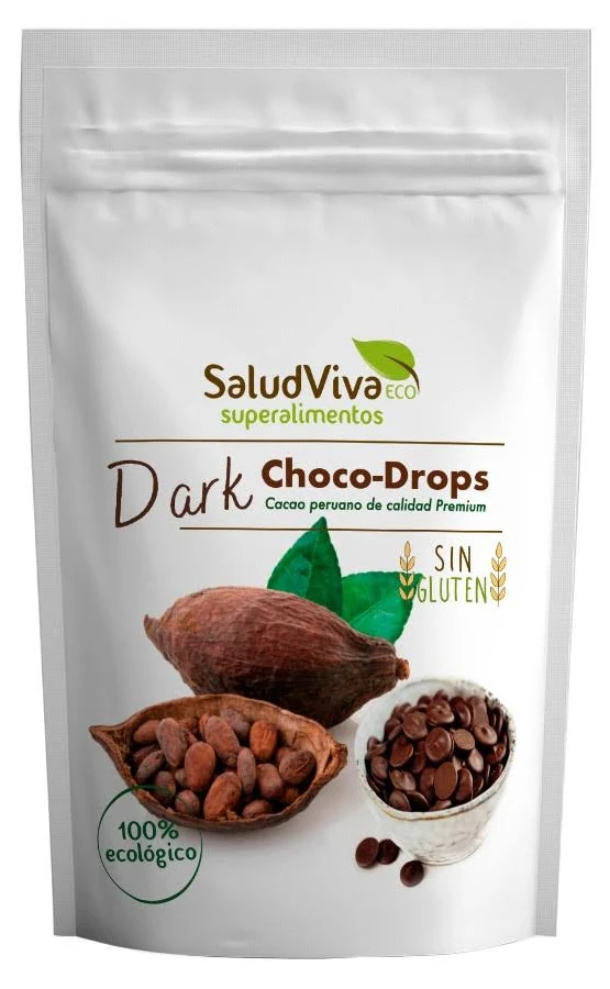 Gotitas De Chocolate Negro  Choco Drops (SaludViva)