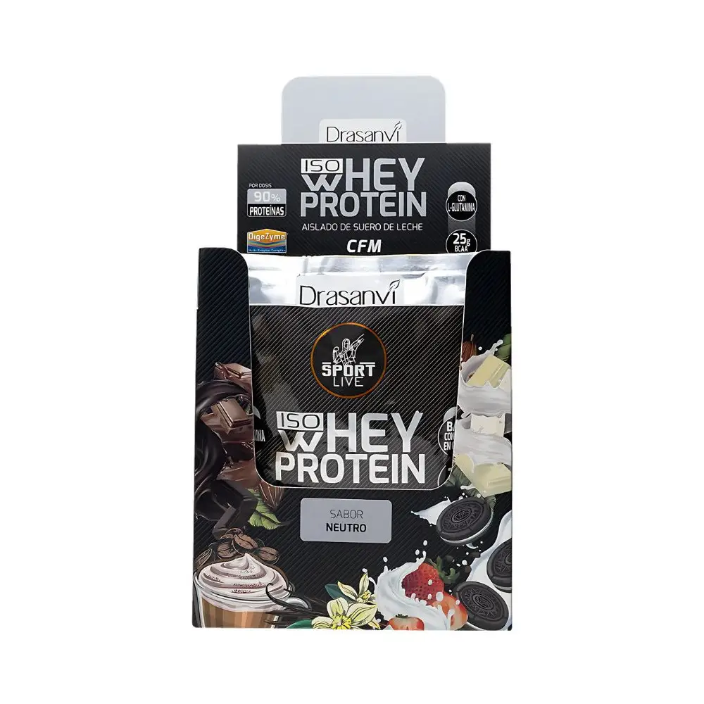 Monodosis 30 gr Whey Protein Neutra (Drasanvi) 