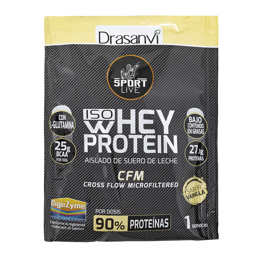 Monodosis 30 gr Whey Protein Vainilla (Drasanvi)  