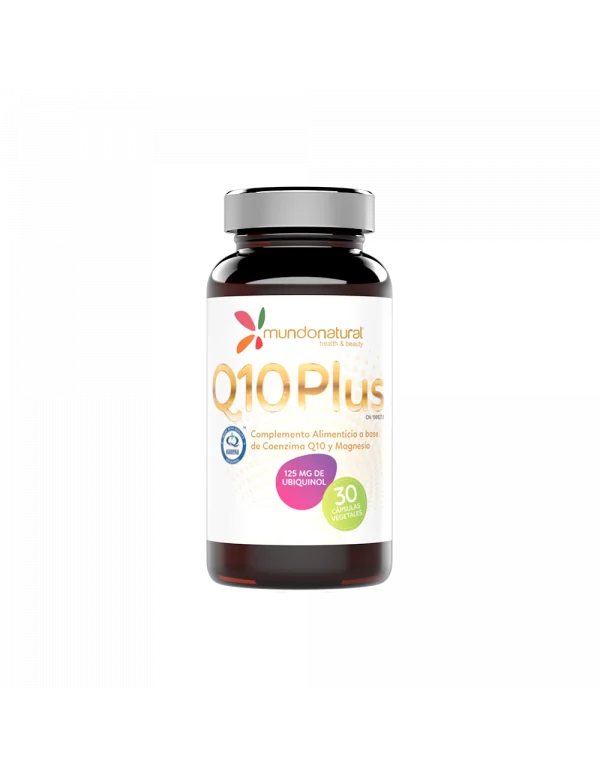 Q10  Plus Ubiquinol 30 Caps. (Mundo Natural)