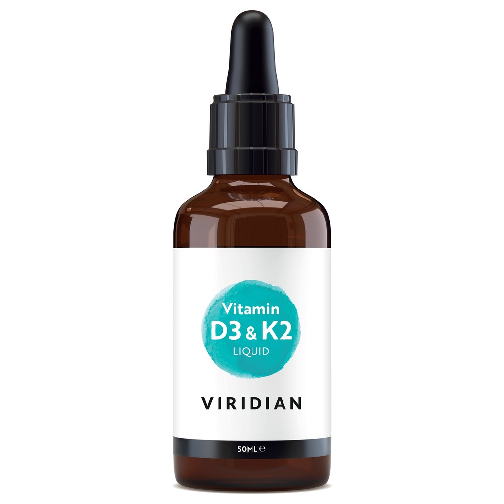 Vitamina D3 y K2 liq (viridian)