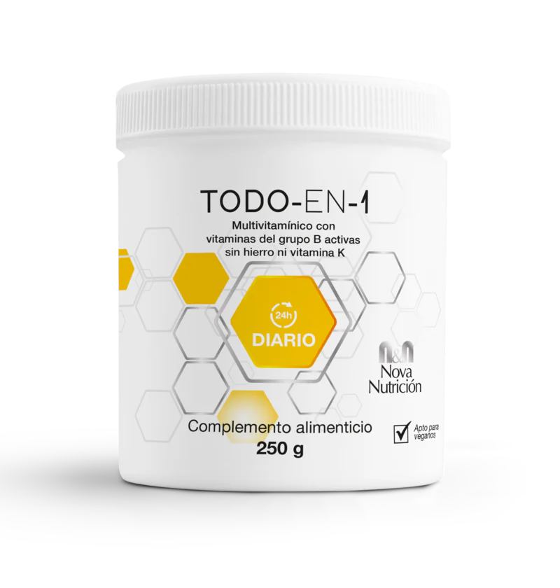 Todo en Uno Diario 250 Grs polvo (Nova Nutricion)