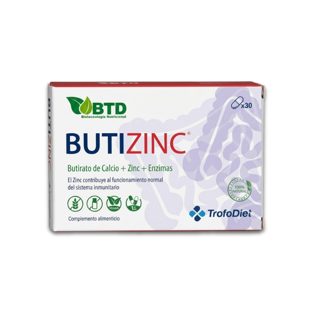 ButuZinc 30 Caps. (Trofodiet)