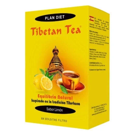 Te Tibetano Sabor Limon 84 Bolsitas (Plan Diet) 