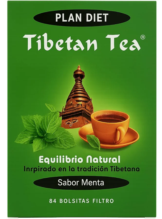 Te Tibetano Sabor Menta 84 Bols. (Plan Diet)