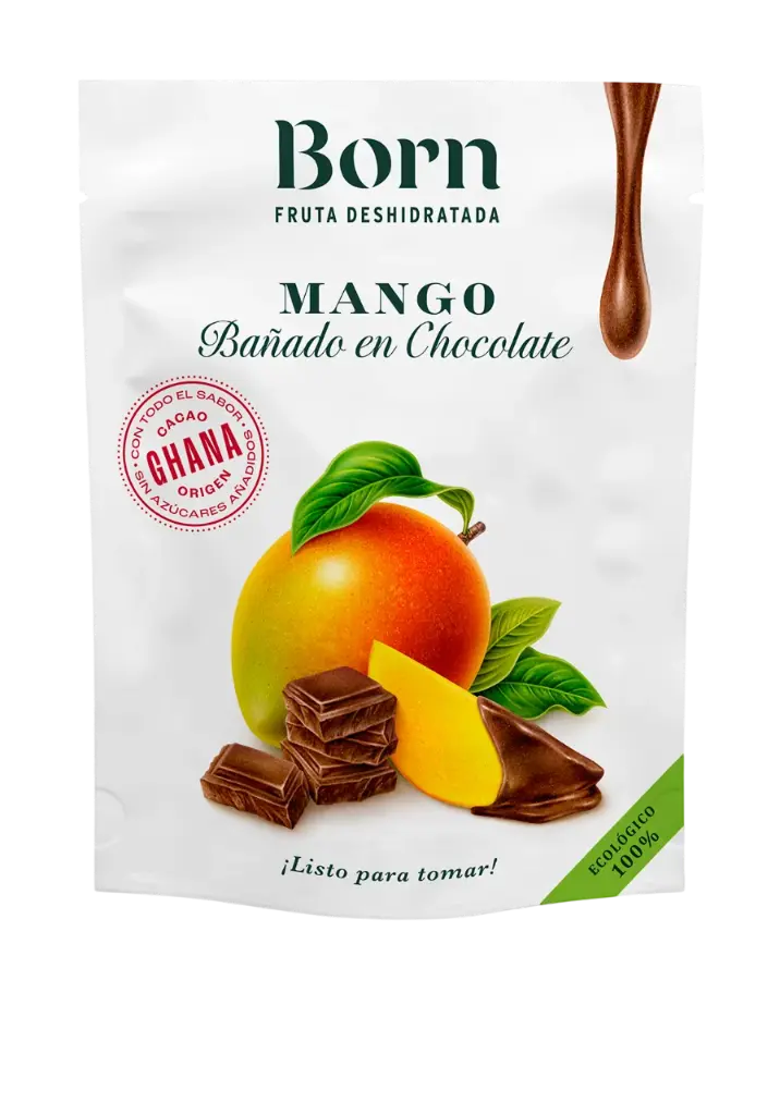 Mango Chocolate Deshidratado 40 Grs. (Born)