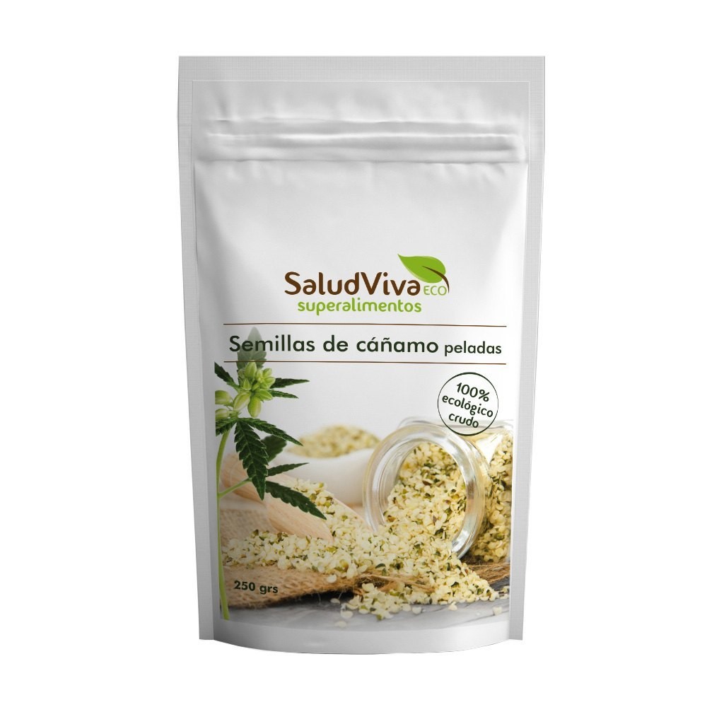 Semillas De Cañamo Peladas Bio 250 Grs. (Salud Viva)