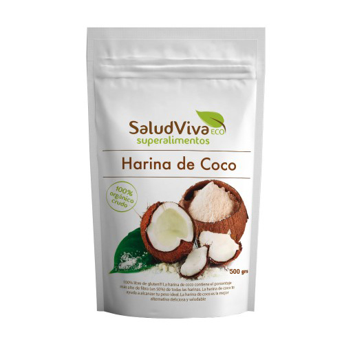 Harina De Coco Bio 250 Grs. (Salud Viva)