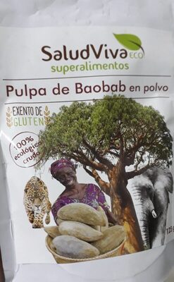 Pulpa De Baobab En Polvo 125 Grs. (Salud Viva)