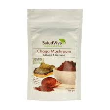Chaga Mushroom En Polvo 100Grs. (Salud Viva)