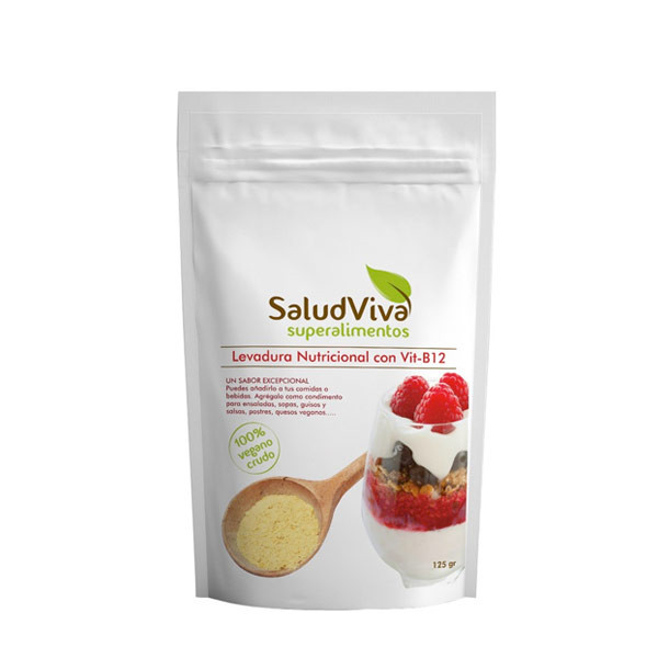 Levadura Nutricional C/Vit. B12 125 Grs. (Salud Viva)
