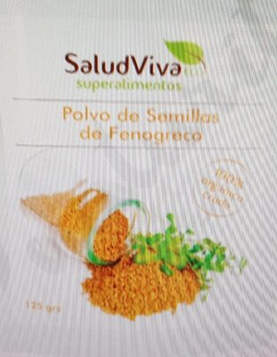 Fenogreco En Polvo Bio 125 Grs. (Salud Viva)