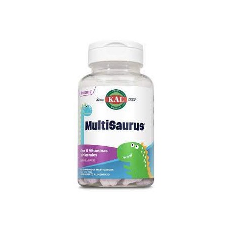 Dinosaurus Multisaurus Mastic. 60 Pastillas (Kal)