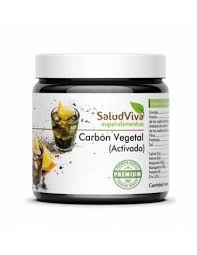 Carbon Vegetal Activado Polvo 50 Grs. (Saludviva)