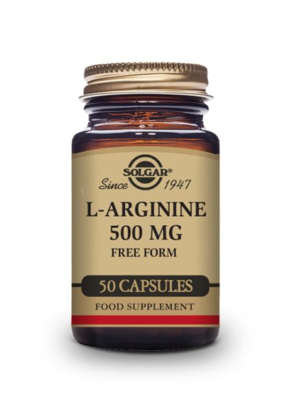 L Arginina 500 Mg. 50 Cáps. (Solgar)
