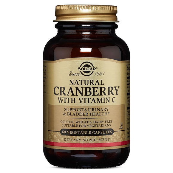 Arandano Rojo + Vitamina C  60 Caps. (Solgar)