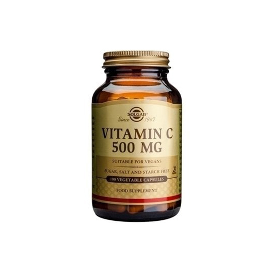 Vitamina C 100 Caps. 500 Mg. (Solgar)