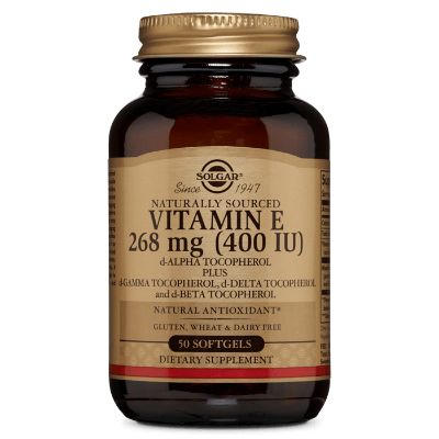 Vitamina E 400 Ui 268 Mg 50 Caps (Solgar)