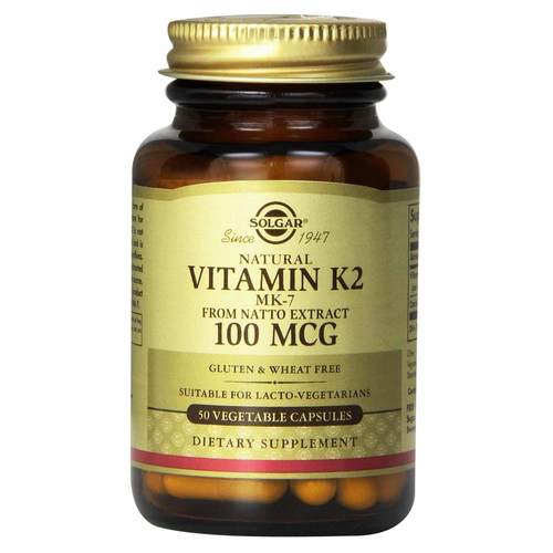 Vitamina K2 100 Mcg 50 Caps."Menaquinona-7"