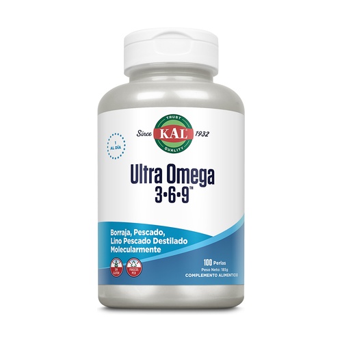 Ultra Omega 3 6 9 100 Perlas 1 Al Dia * Vencido* (Kal)
