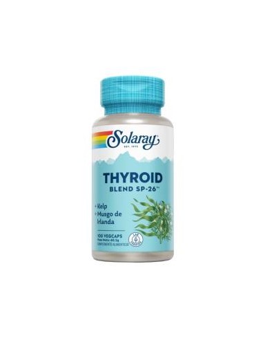 Thyroid Blend Sp-26 100 Caps. (Solaray)