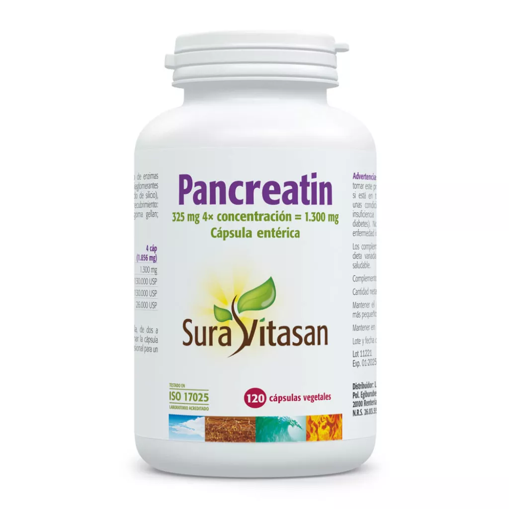 Pancreatin 120 Caps. (Suravitasan)