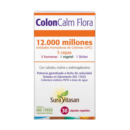 Colon Calm Flora 30 Caps. (Suravitasan)