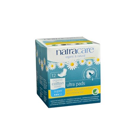 Compresa Super C/Alas 12 Und. (Natracare)