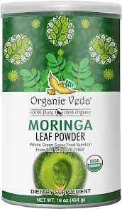 Moringa En Polvo Bio 200 Grs. (Organic Veda)