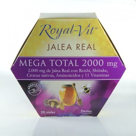 Royal Vit Mega Total 2000 Mg. 20 Viales (Dietisa)